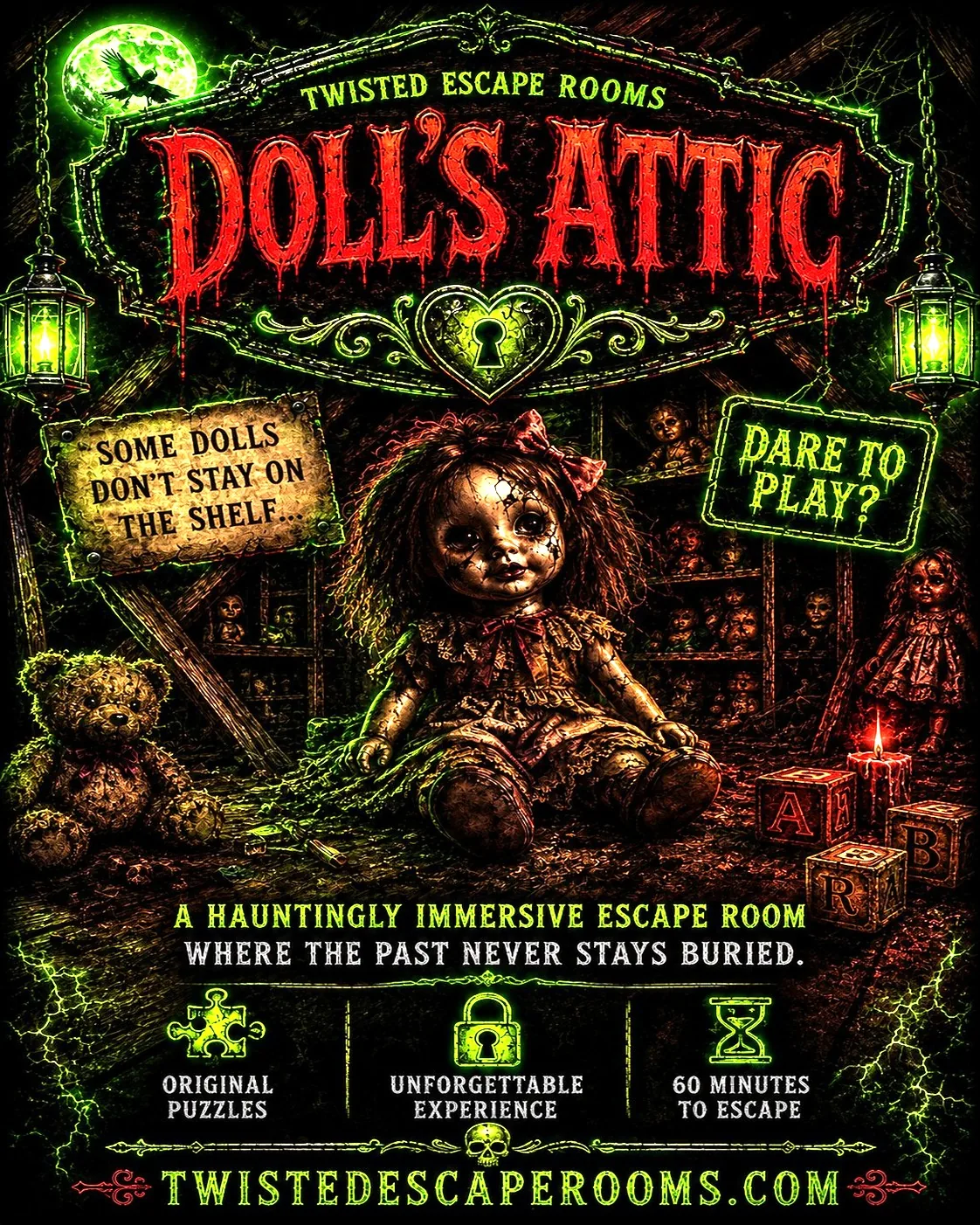 Twisted Escape Rooms — Halloween